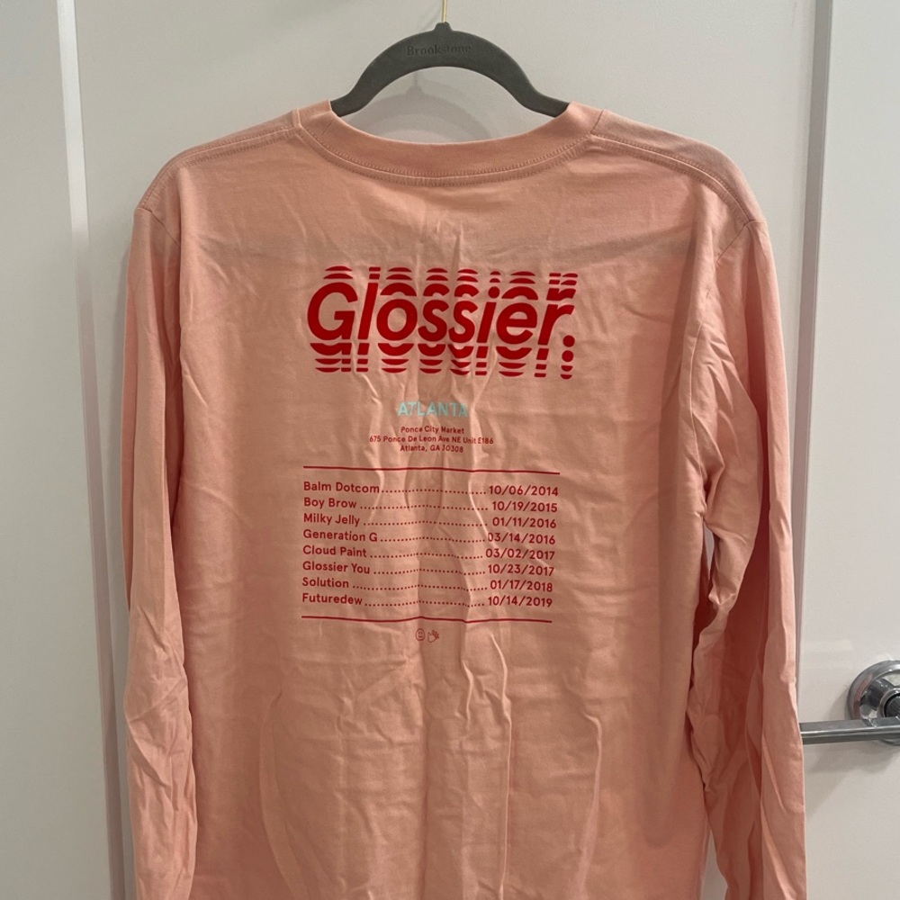 Glossier Limited Edition Long Sleeve Shirt